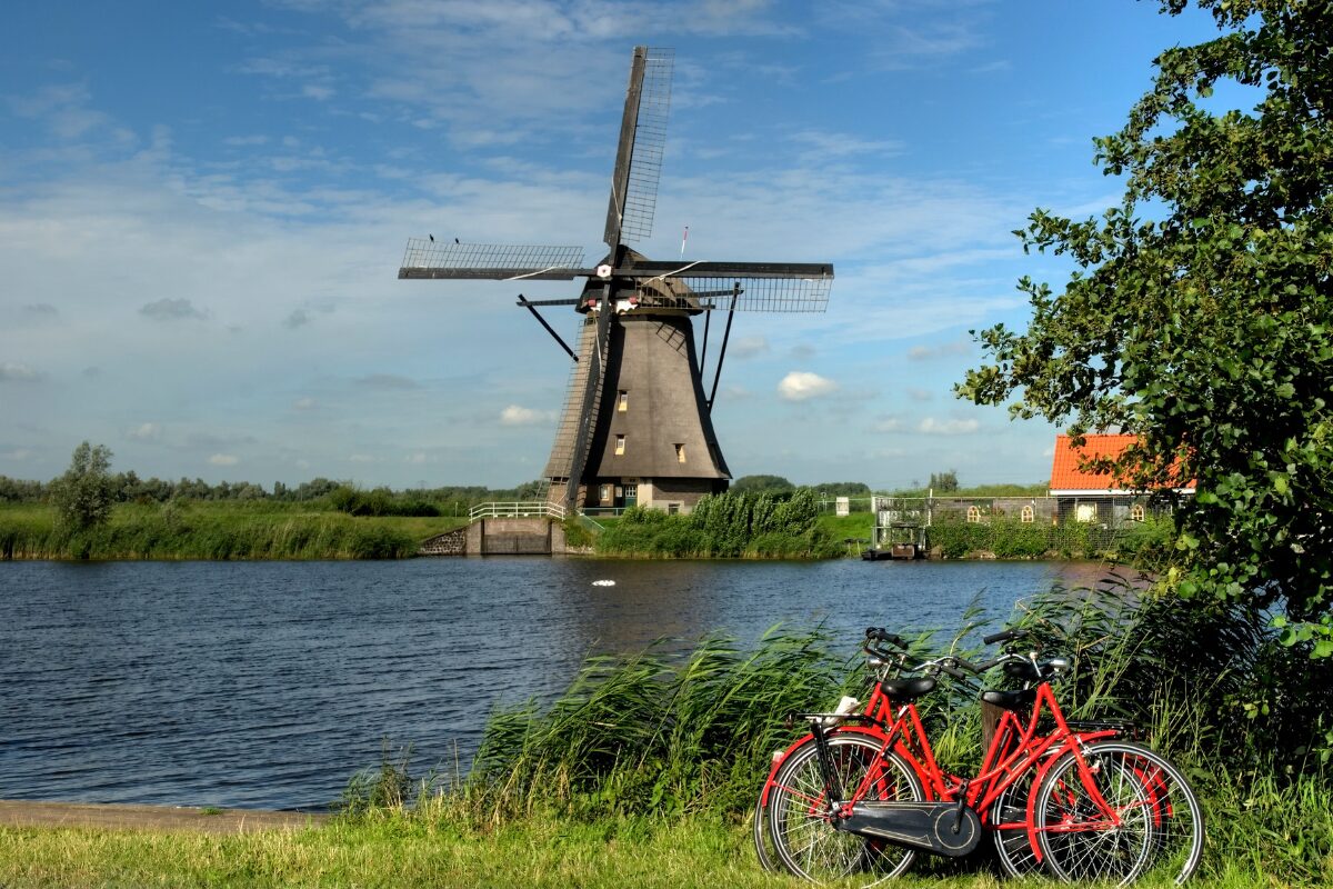 Niederlande (Südholland, Kinderdijk)